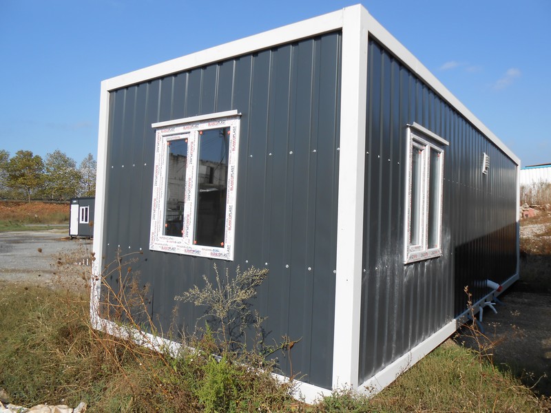 24 m² FULL LAMİNA KONTEYNER-DUŞAKABİNLİ-FÜME 
