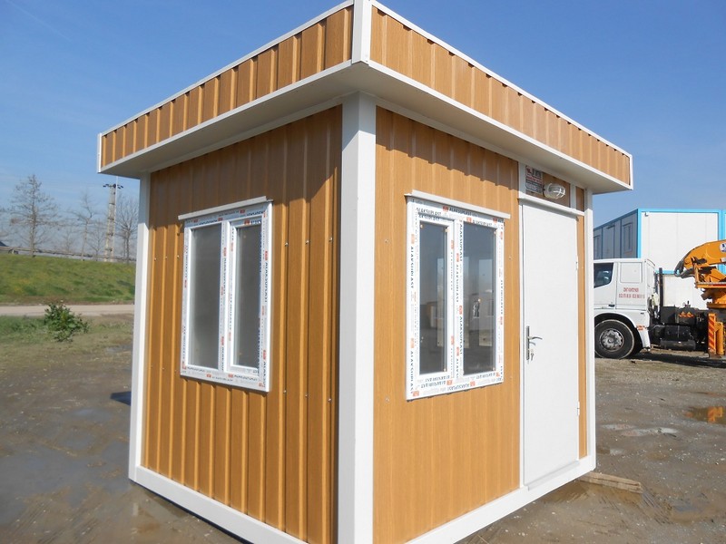 2,5X3 AHŞAP DESENLİ SAC GÜVENLİK KONTEYNER