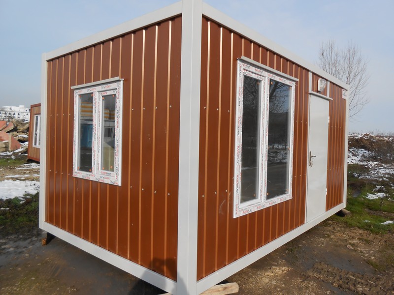 15 M² DIŞI KAHVERENGİ SAC-İÇİ LAMİNA KONTEYNER-FULL