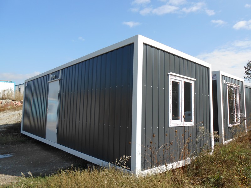 24 m² FULL LAMİNA KONTEYNER-DUŞAKABİNLİ-FÜME 