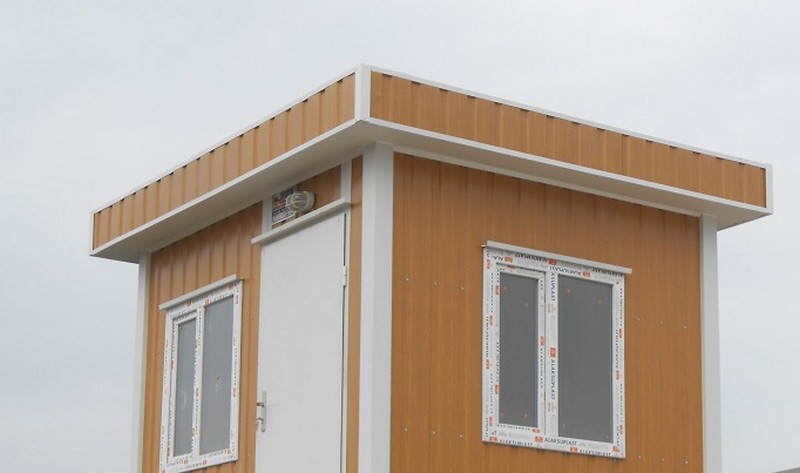 2,5X3 AHŞAP DESENLİ SAC GÜVENLİK KONTEYNER