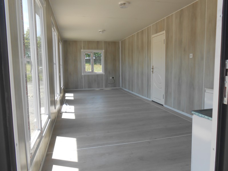 48 M² DIŞI BOYALI BETOPAN-İÇİ LAMİNA BİRLEŞİM KONTEYNER