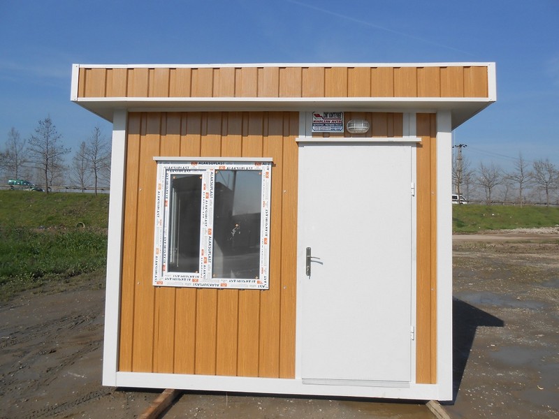 2,5X3 AHŞAP DESENLİ SAC GÜVENLİK KONTEYNER