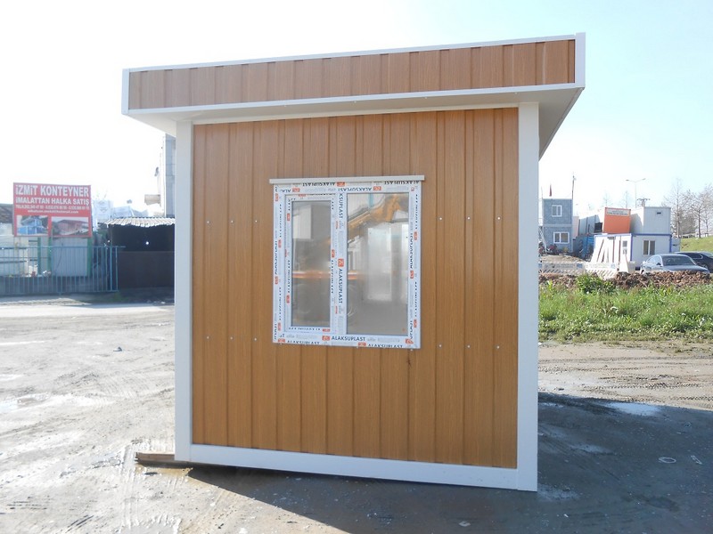 2,5X3 AHŞAP DESENLİ SAC GÜVENLİK KONTEYNER