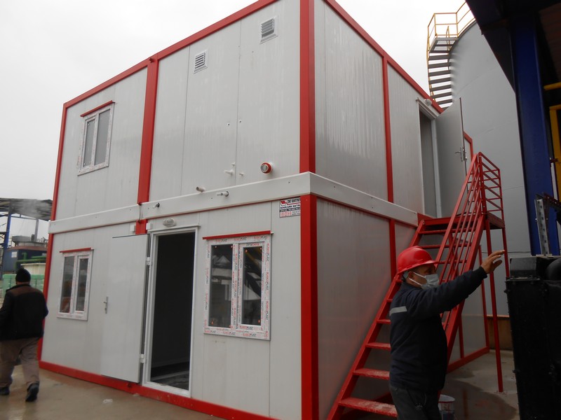 84 m² 2 KATLI OFİS S.PANEL KONTEYNER