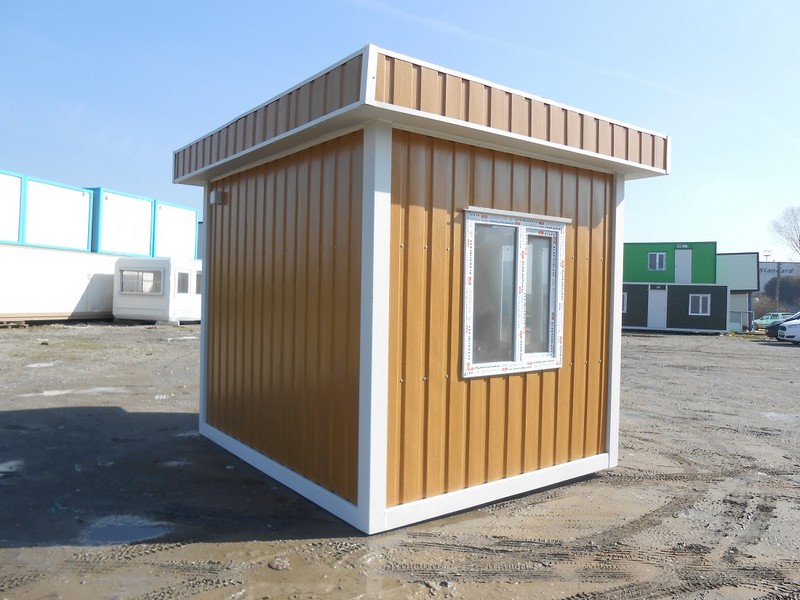 2,5X3 AHŞAP DESENLİ SAC GÜVENLİK KONTEYNER