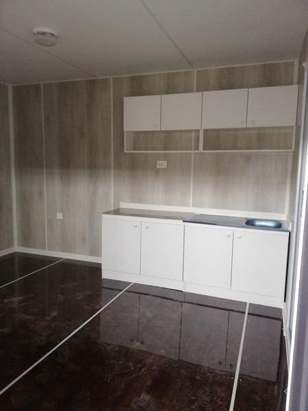 21 M² TERASLI-MERDİVENLİ-DIŞI FÜME SAC-İÇİ LAMİNA KONTEYNER/FULL