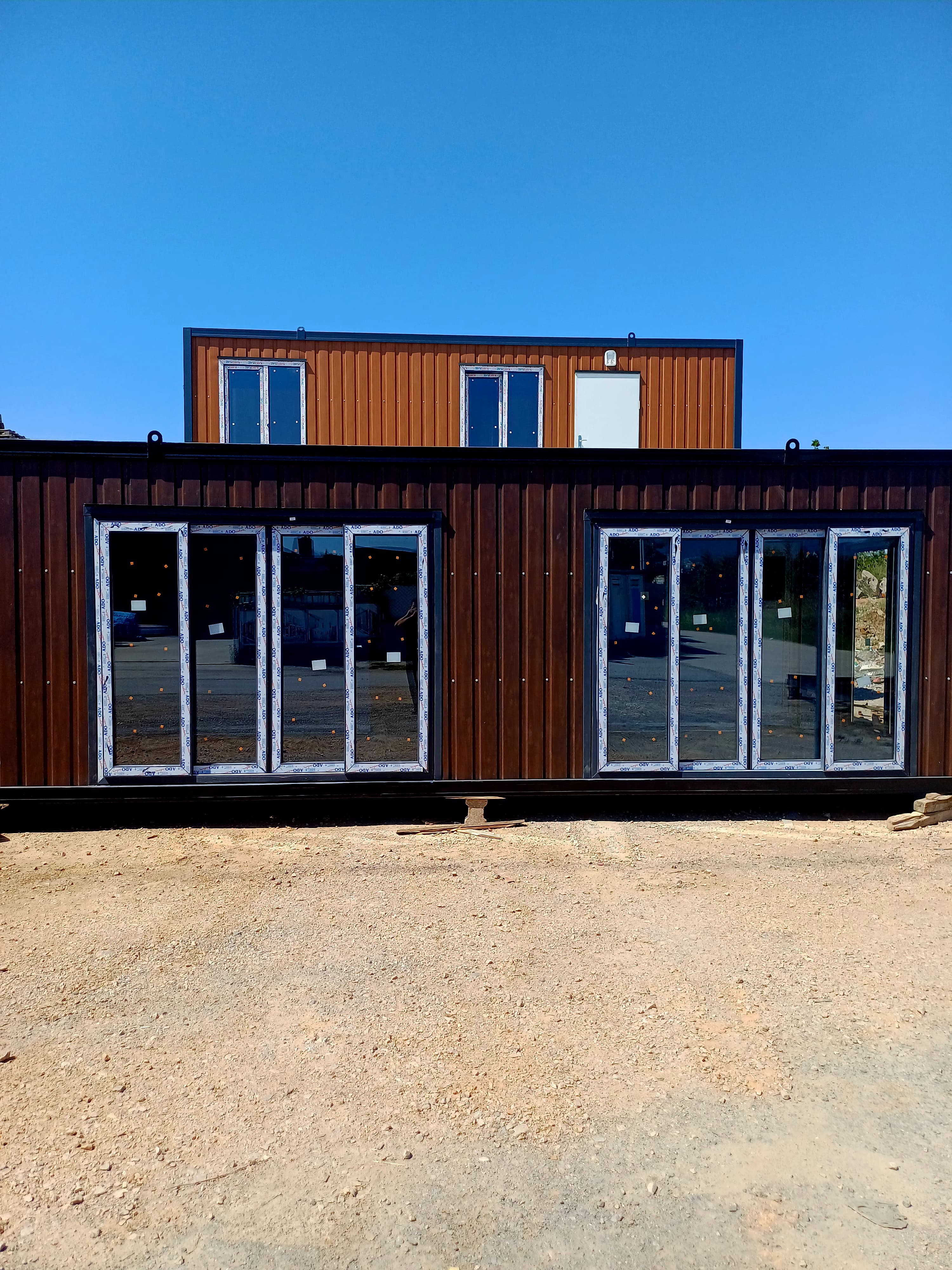 48  M² ÖZEL YAPIM  BİRLEŞİM/ DIŞI ANTRASİT SAC-İÇİ GUARDEX KONTEYNER
