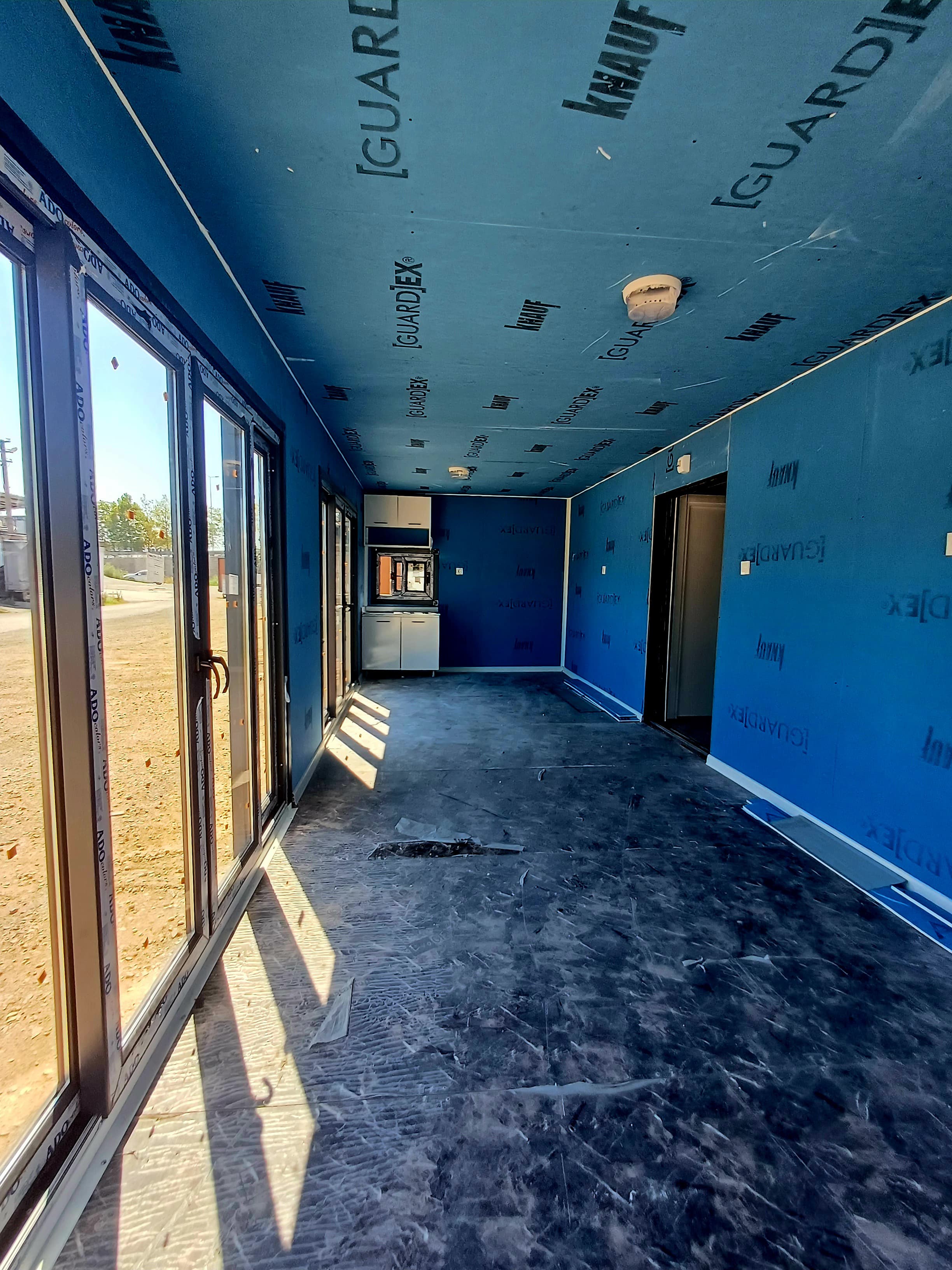 48  M² ÖZEL YAPIM  BİRLEŞİM/ DIŞI ANTRASİT SAC-İÇİ GUARDEX KONTEYNER