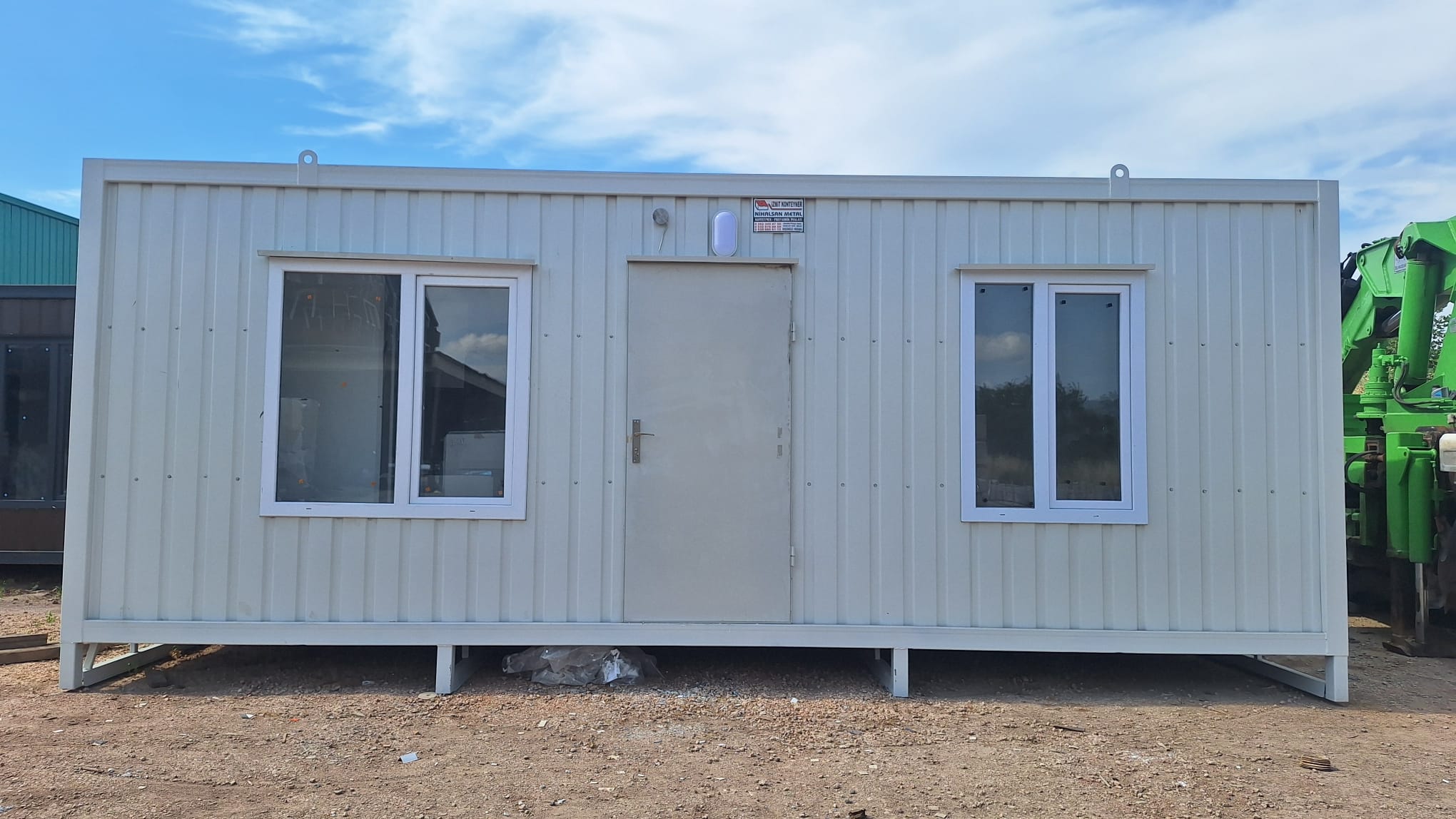 21 M² DIŞI SAC İÇİ BETOPAN KONTEYNER - FULL